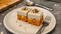 Bouchées potimarron-parmesan et panacotta salée aux noix, à préparer la veille