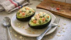 Avocat farci à la macédoine : l’entrée fraîche avec mayonnaise maison minute