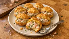 Petits choux apéritifs aux crevettes : l’astuce pour une garniture bien ferme