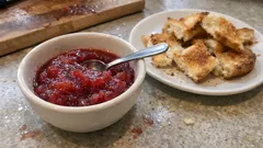 Confiture maison prunes rouges, pommes et poires : une prise facile avec juste un citron