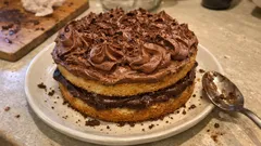 Génoise légère et ganache montée au chocolat : la base parfaite pour un gâteau maison