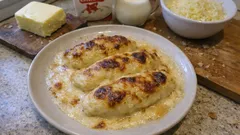 Quenelles gratinées beurre-crème et emmental : bien dorées au four, sans effort