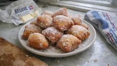 Beignets à pâte levée bien gonflés : la méthode simple en deux levées