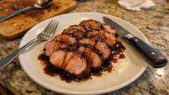 Filet mignon de porc érable-balsamique : une marinade simple pour un joli laquage