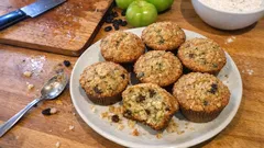 Muffins aux tomates vertes : moelleux, légèrement épicés et parfaits pour le brunch